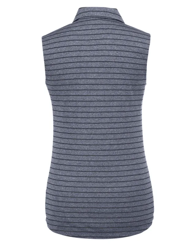 Puma Golf Ladies' Rotation Stripe Sleeveless Polo — view 10