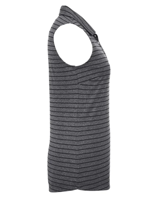Puma Golf Ladies' Rotation Stripe Sleeveless Polo — view 7