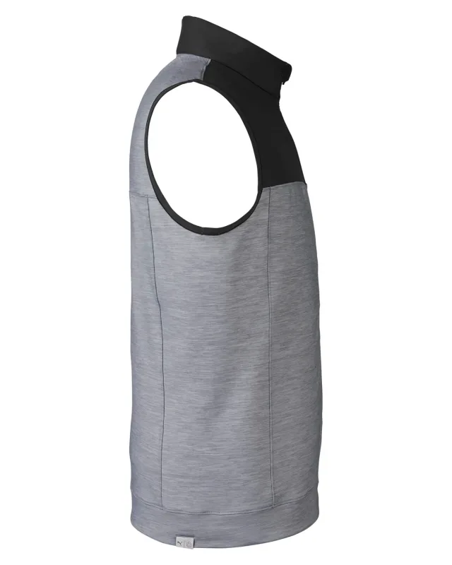 Puma Golf Men's Cloudspun Colorblock Vest — view 13