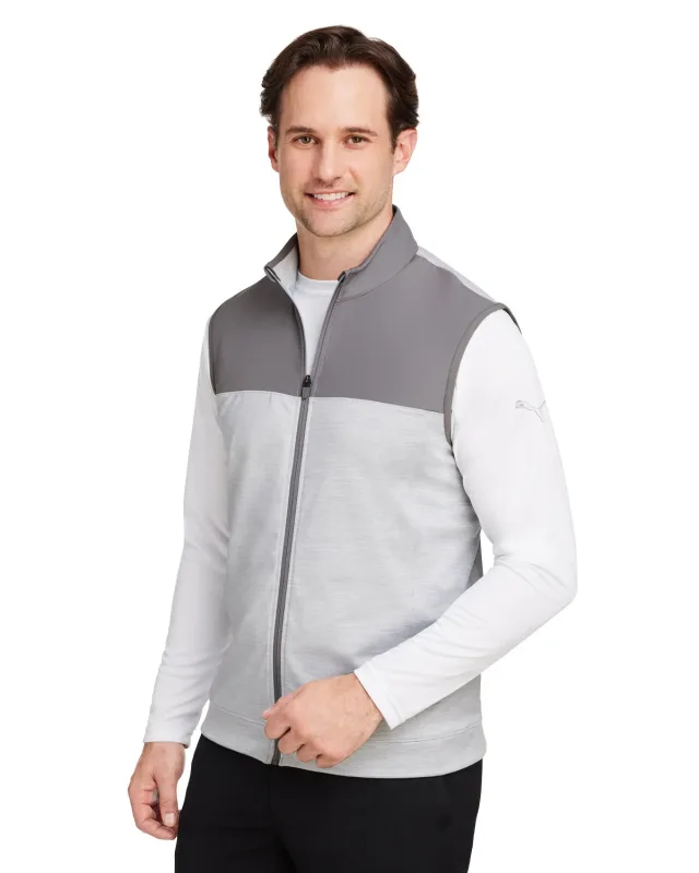 Puma Golf Men's Cloudspun Colorblock Vest — view 7