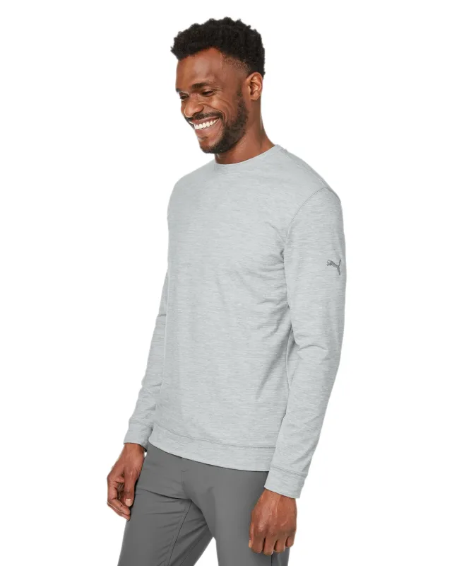 Puma Golf Men's Cloudspun Crewneck Sweatshirt — view 7