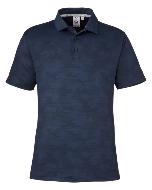 Puma Golf Men's Volition Camo Cover Polo — view 6