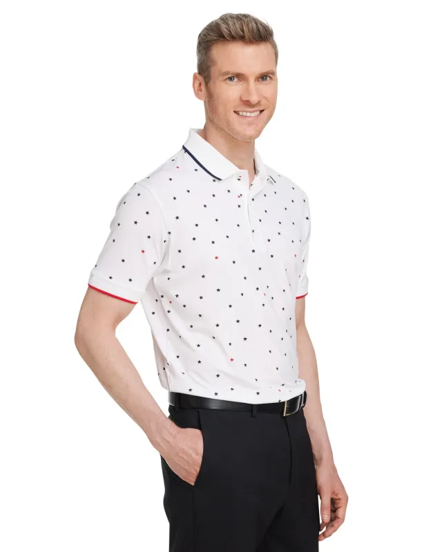 Puma Golf Men's Volition Skylight Patriotic Polo — view 7