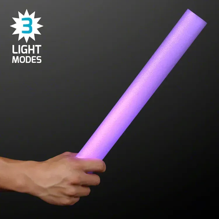 Purple Foam Light Sticks 16” Cheer Sticks — view 2