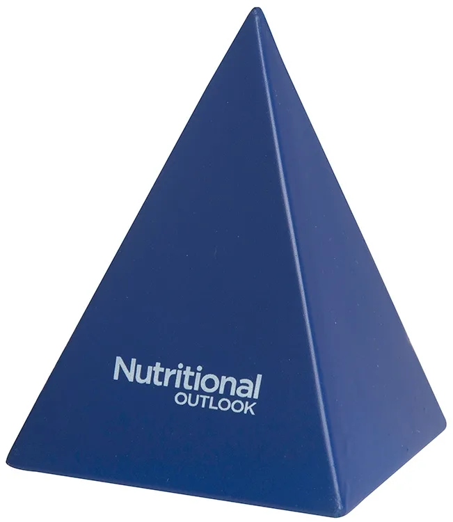 Logo Pyramid Stress Reliever — view 3
