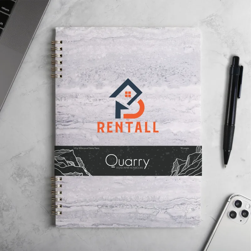 Quarry Stone Paper™ Ring Bound Notebook — view 2