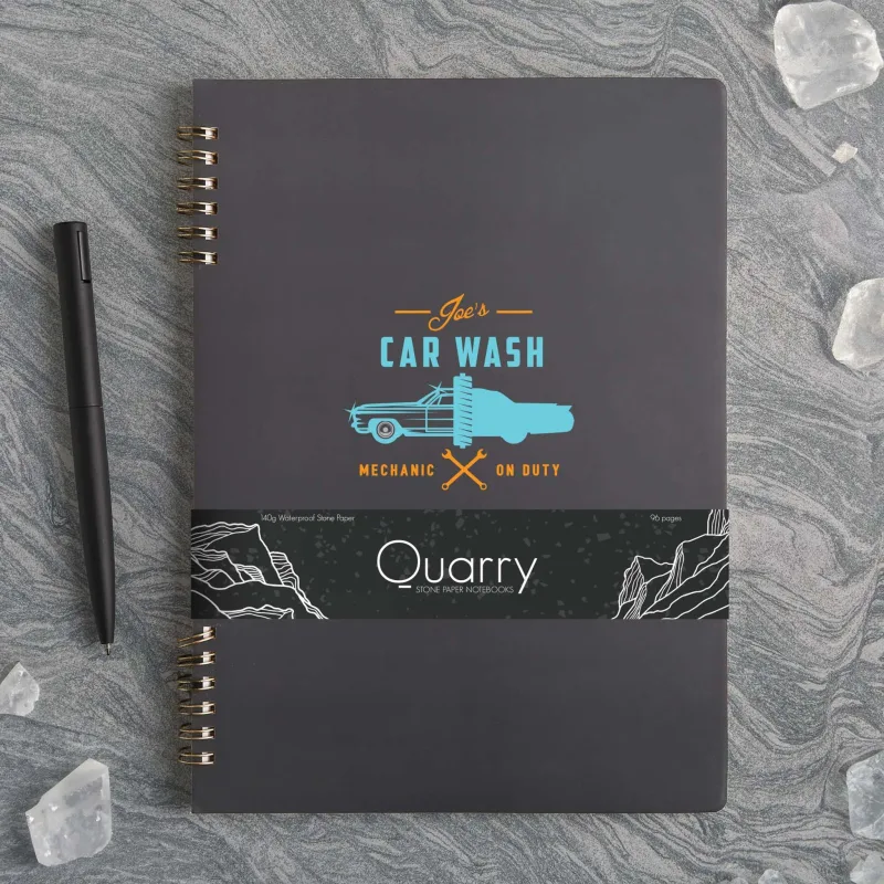 Quarry Stone Paper™ Ring Bound Notebook — view 5