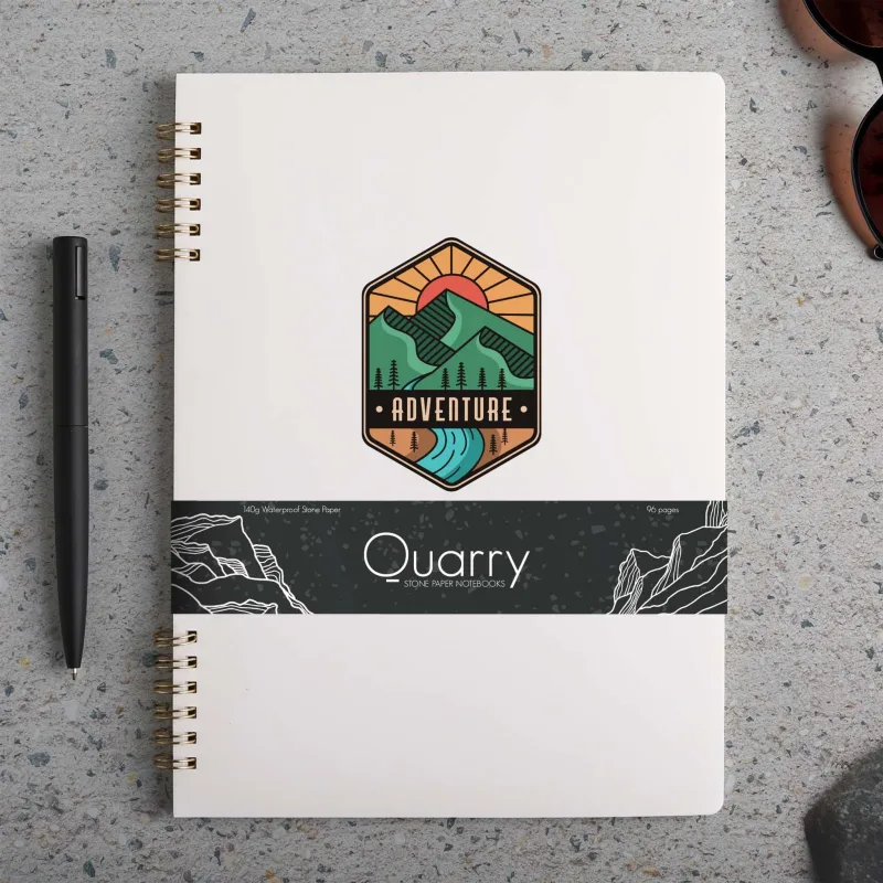 Quarry Stone Paper™ Ring Bound Notebook — view 6