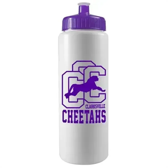 Quart Sport Bottle with Push-Pull Lid (32 oz.) — view 10