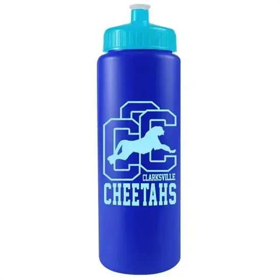 Quart Sport Bottle with Push-Pull Lid (32 oz.) — view 5