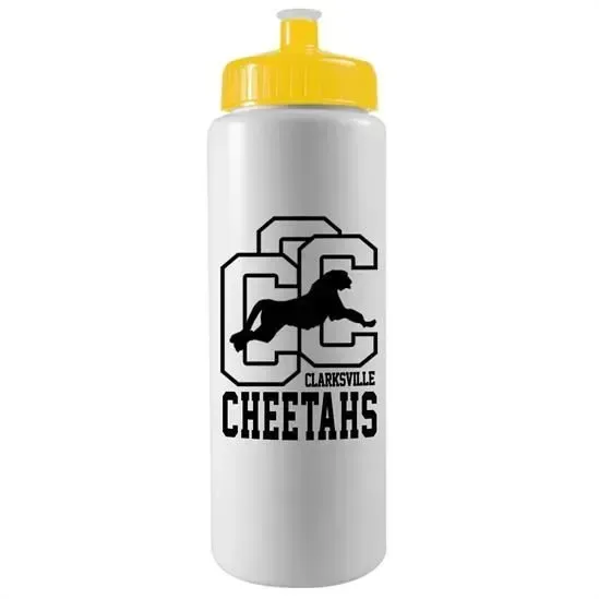 Quart Sport Bottle with Push-Pull Lid (32 oz.) — view 8