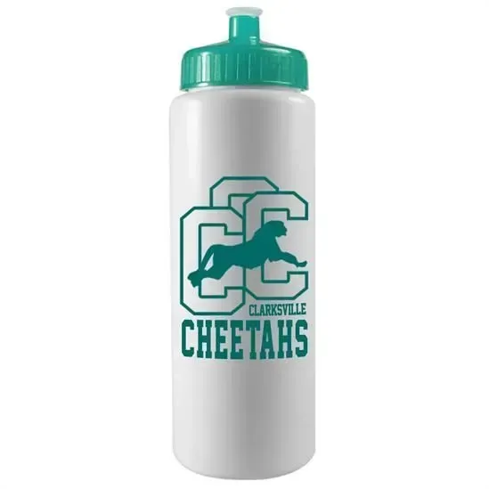 Quart Sport Bottle with Push-Pull Lid (32 oz.) — view 9
