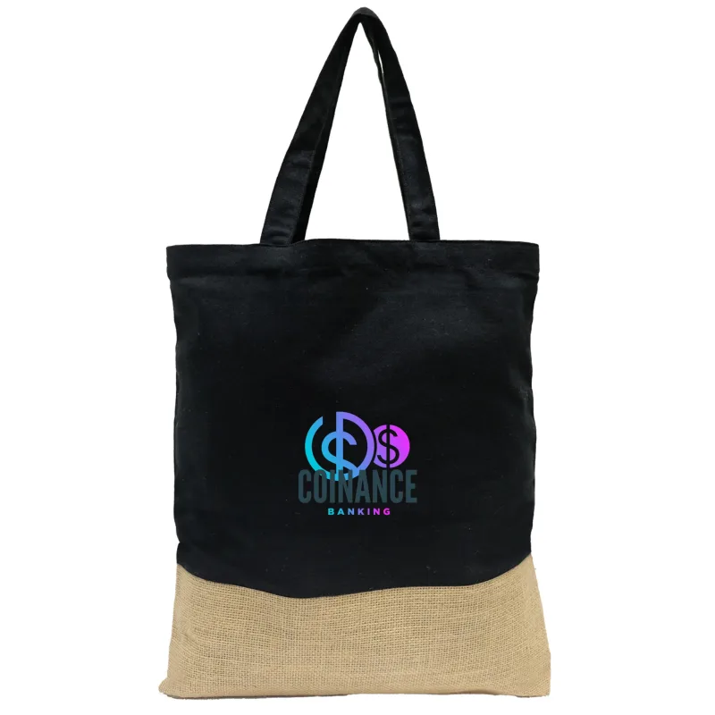 Quetico 8 Oz Cotton And Jute Tote Bag — view 3