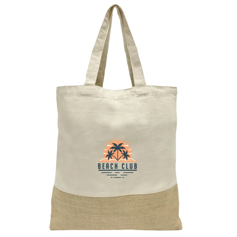 Quetico 8 Oz Cotton And Jute Tote Bag — view 4