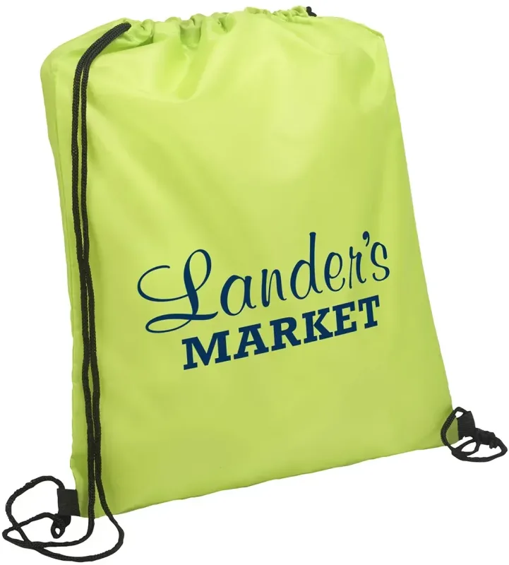Logo Drawstring Backpack — view 12