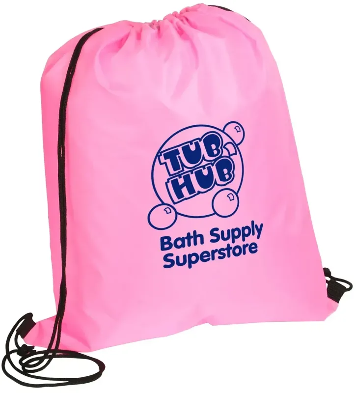 Logo Drawstring Backpack — view 8