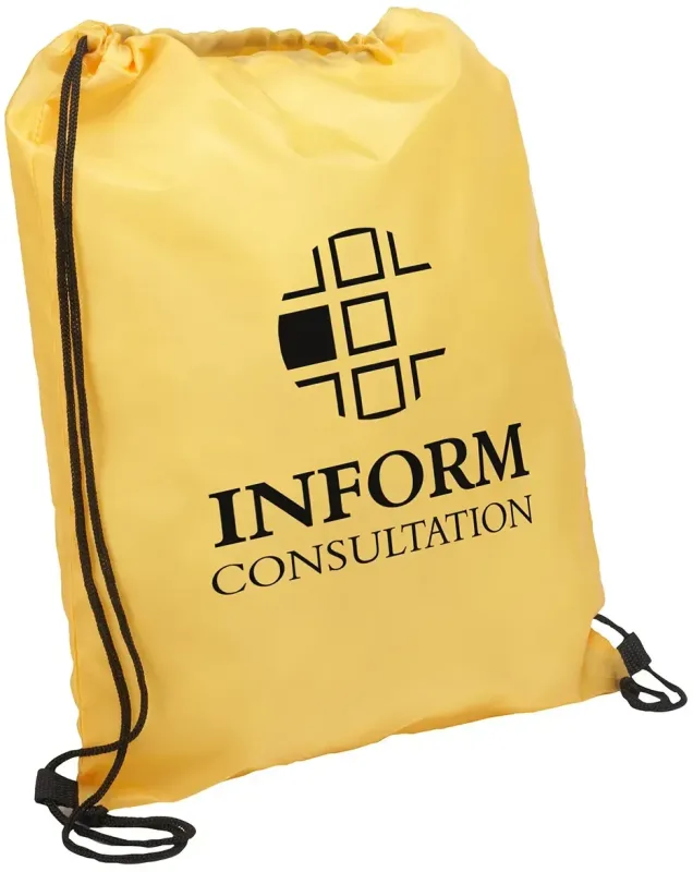 Logo Drawstring Backpack — view 9
