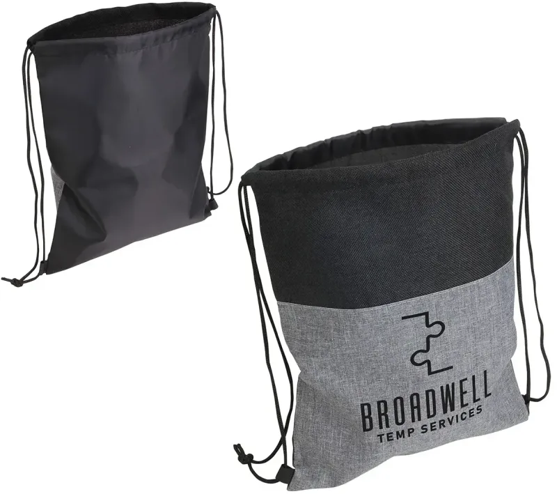 Personalized Quill Drawstring Backpack — view 3
