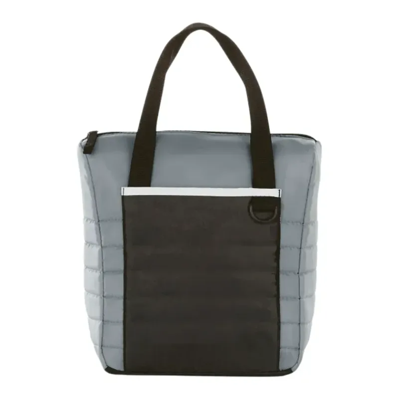Custom Insulated Quilted Lunch Cooler (12-Can Capacity) — view 2