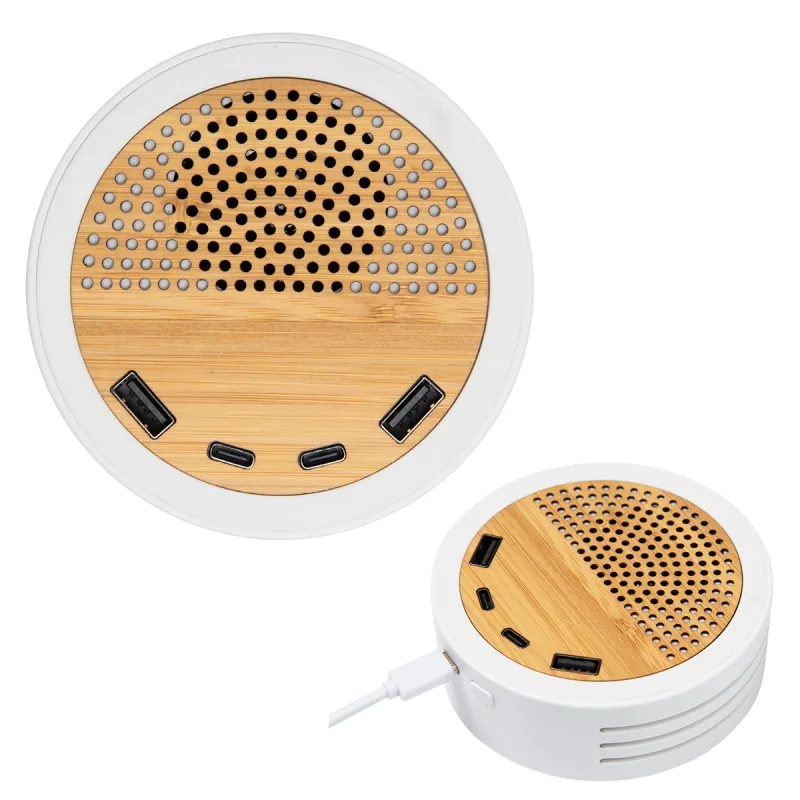 rABS & Bamboo Speaker & Charger — view 2