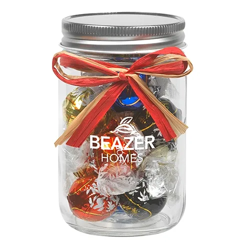 Raffia Bow Glass Mason Jars Set of 3 — view 7