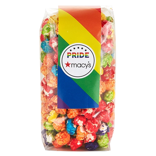 Rainbow Popcorn Bag with Embroidered Logo