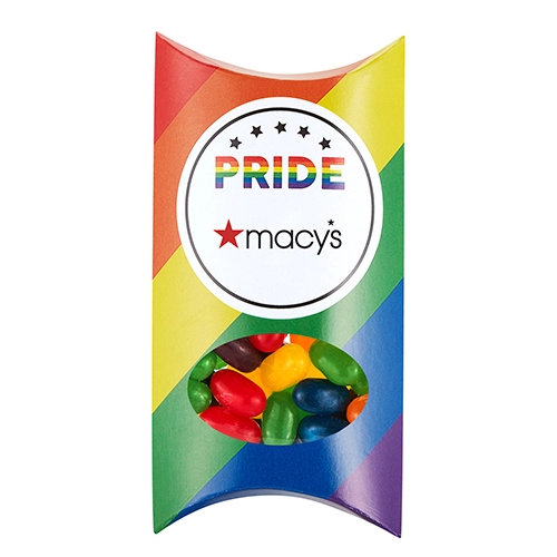 Rainbow Pride Pillow Box with Open Window