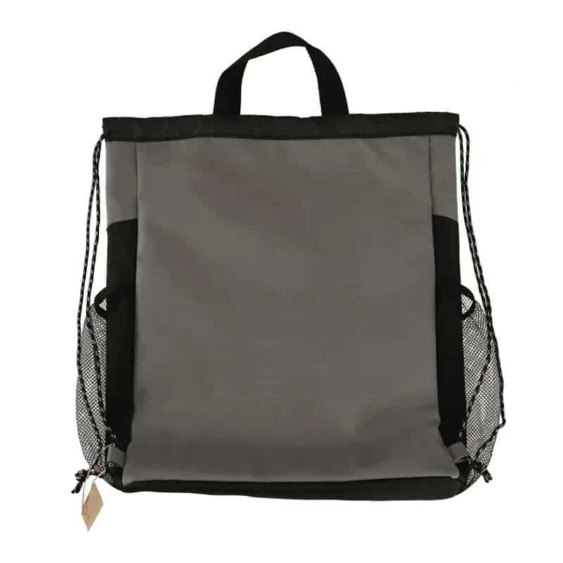 Rainier Recycled Drawstring Bag — view 2