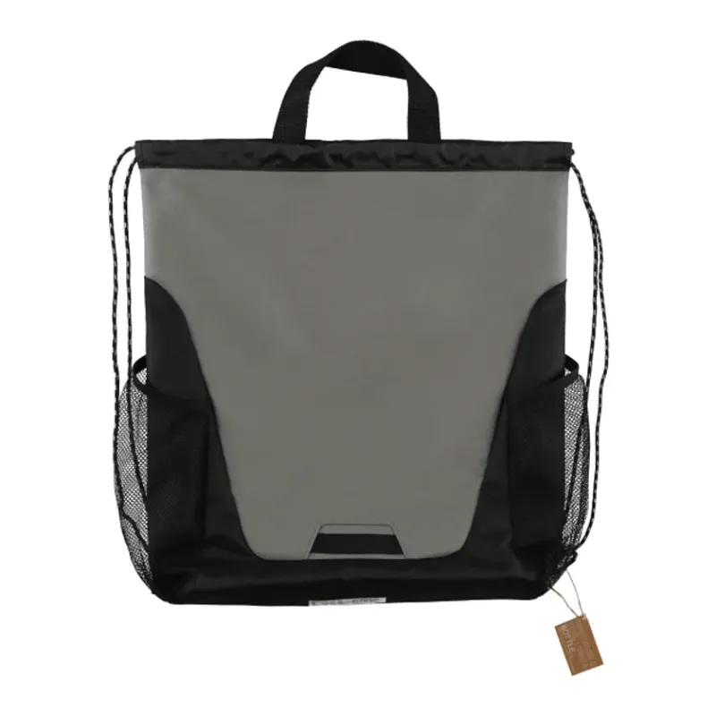 Rainier Recycled Drawstring Bag — view 3