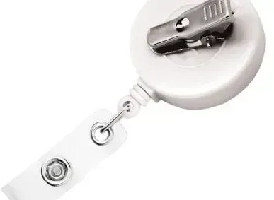Raised Color Ring Retractable Badge Reel — view 4