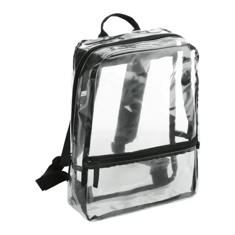 Customizable Clear Rally Slim Backpack — view 3