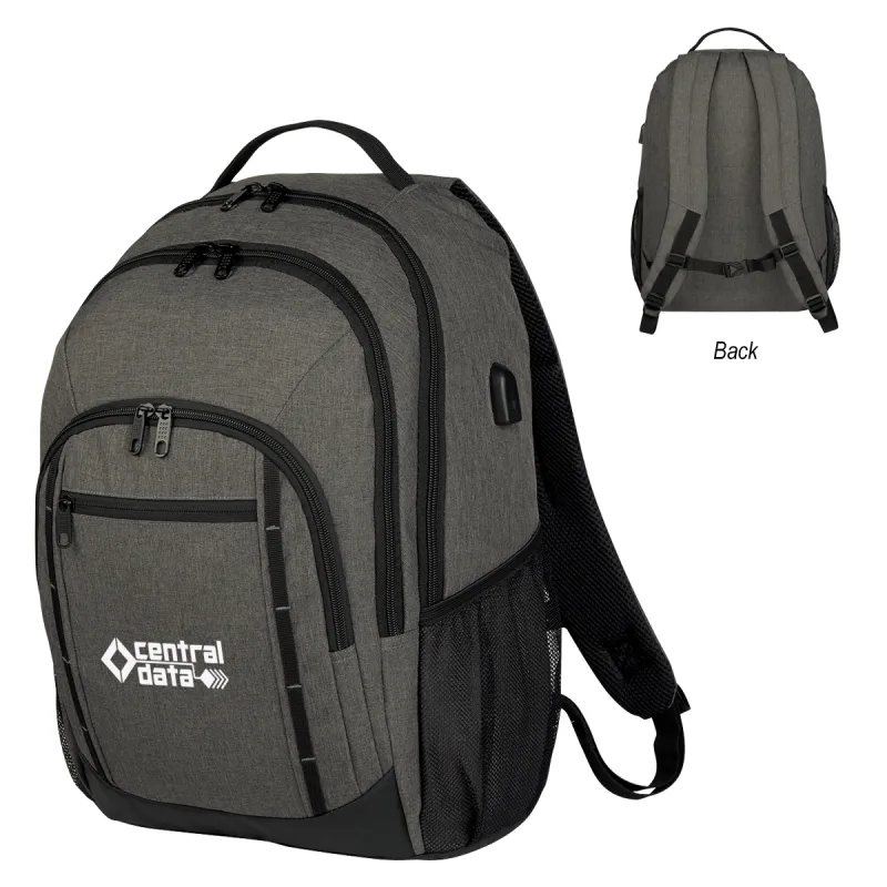 Reagan Heathered Backpack — view 4