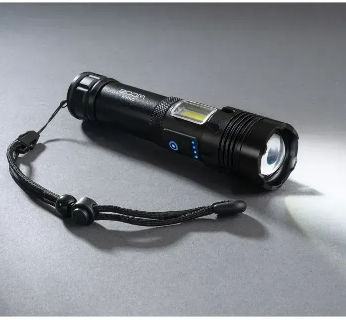 Rechargeable 15 Watt Multifunction Flashlight