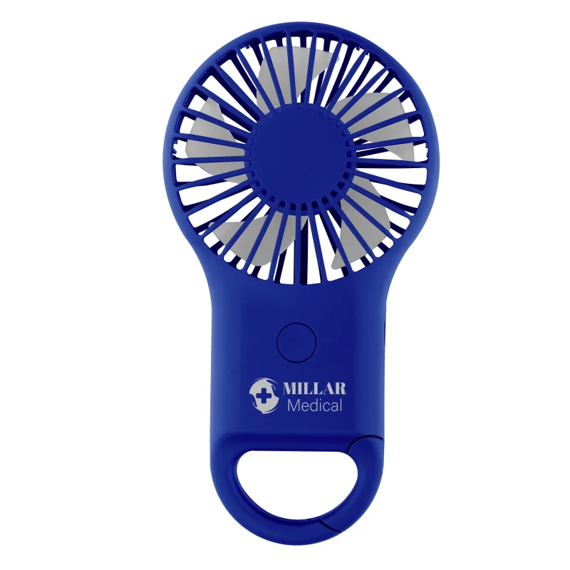 Rechargeable Handheld Fan With Carabiner — view 5