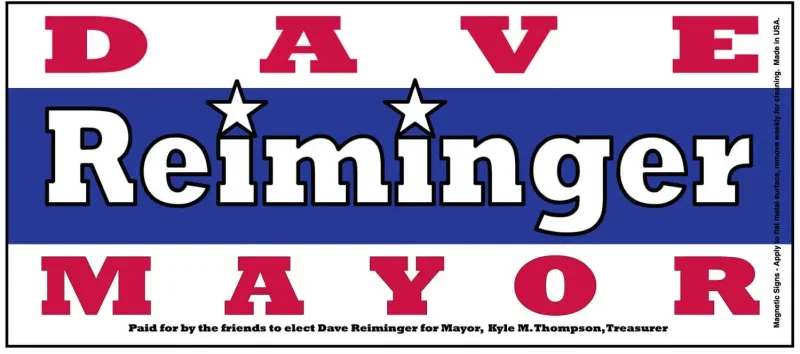 Custom Magnetic Sign - Rectangle — view 3