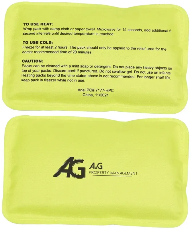 Rectangle Nylon-Covered Hot/Cold Pack — view 12