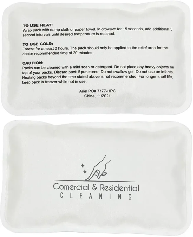 Rectangle Nylon-Covered Hot/Cold Pack — view 3