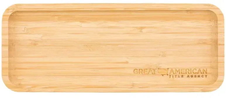 Custom Bamboo Serving Tray — view 3