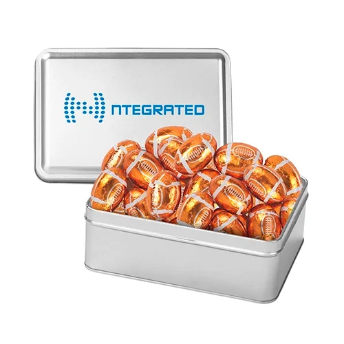 Rectangular Hinged-Lid Metal Storage Tin — view 30