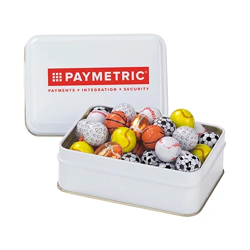 Rectangular Hinged-Lid Metal Storage Tin — view 34