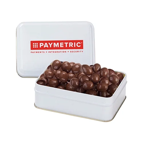 Rectangular Hinged-Lid Metal Storage Tin — view 45