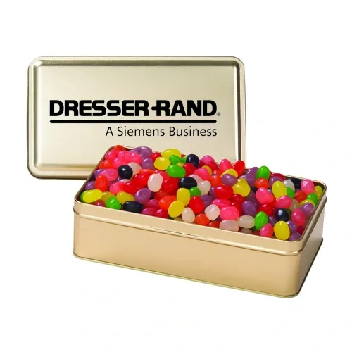 Rectangular Hinged-Lid Metal Storage Tin — view 62