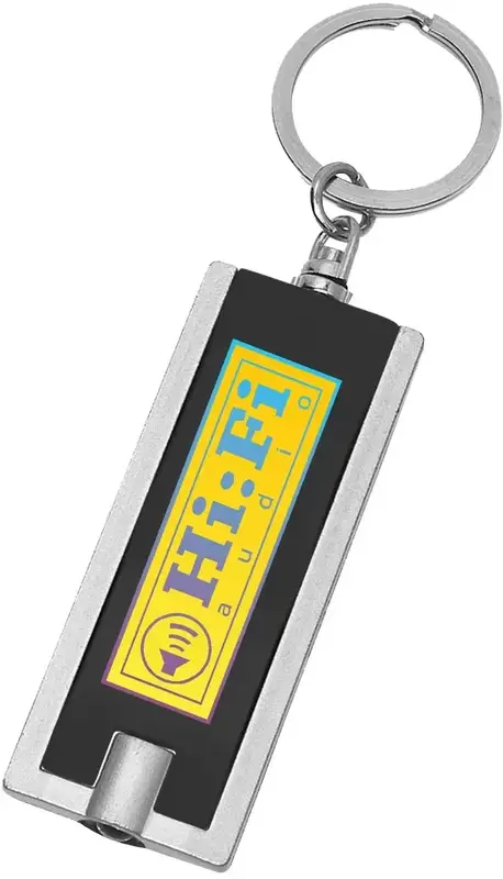 Custom Rectangular LED Key Chain