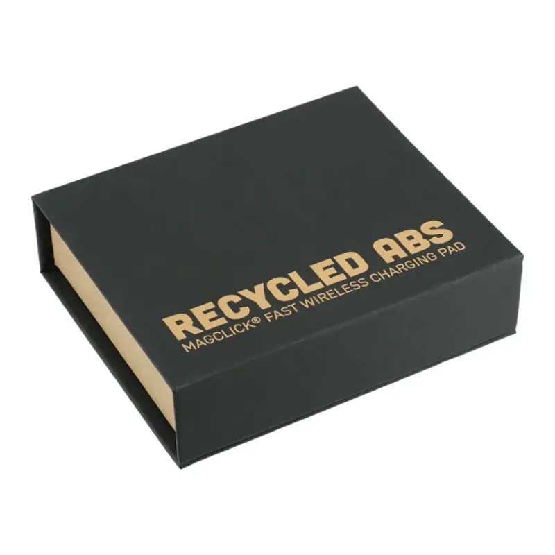 Custom MagClick™ Wireless Charging Pad - Recycled ABS — view 3
