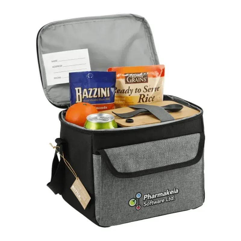 Recycled Boxy 9 Can Lunch Cooler — view 7
