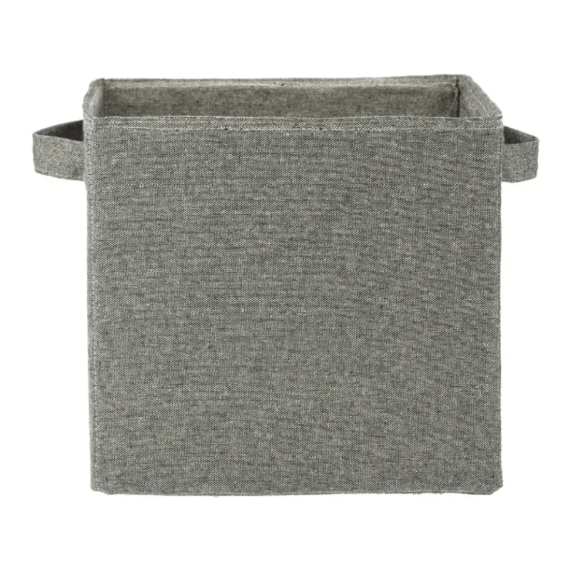 Custom EcoSmart® Recycled Cotton Storage Cube — view 2