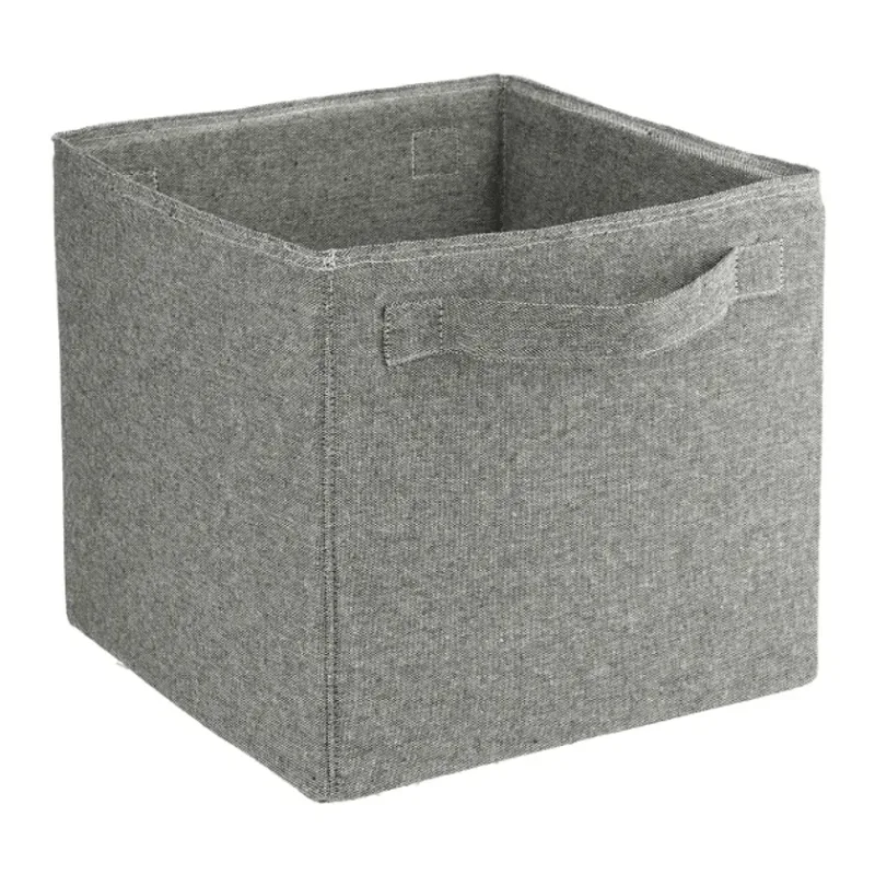 Custom EcoSmart® Recycled Cotton Storage Cube — view 5