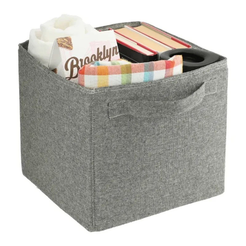 Custom EcoSmart® Recycled Cotton Storage Cube — view 6