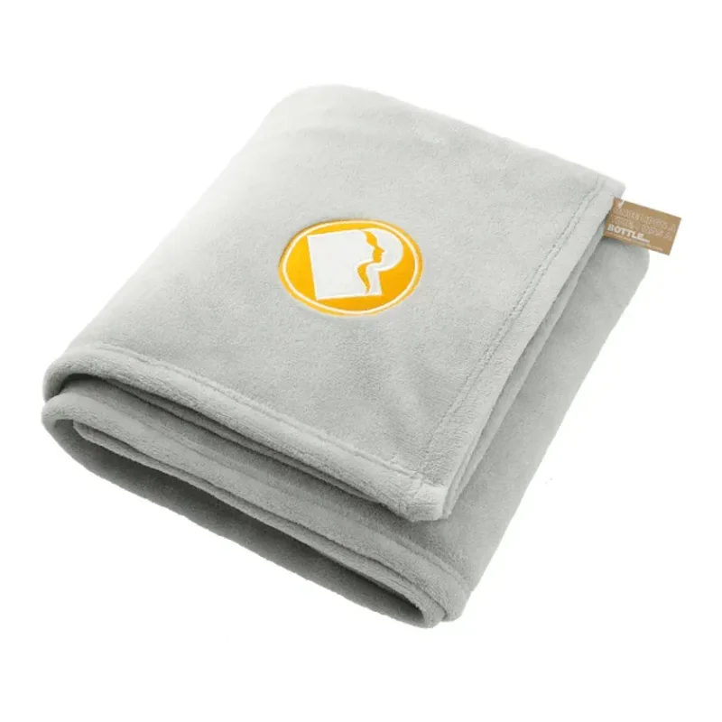 Recycled PET Oversized Coral Fleece Blanket — view 6