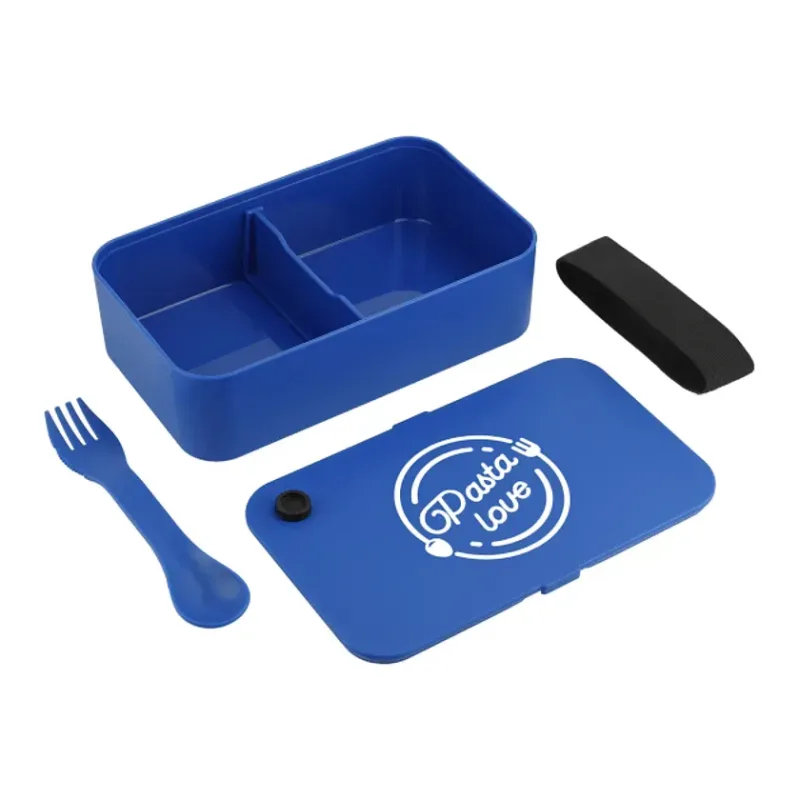 Custom EcoSmart Bento Box with Utensils - 800ml — view 7